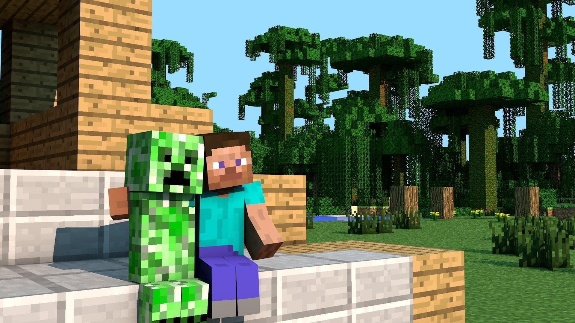 Minecraft forest